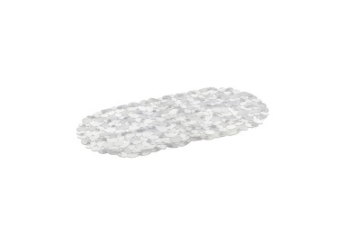 NON-SLIP BATHROOM CARPET STONE PVC 67x34cm