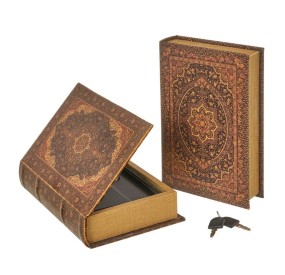 ARABIC BOOK SAFE SECRET HIDING WITH KEY