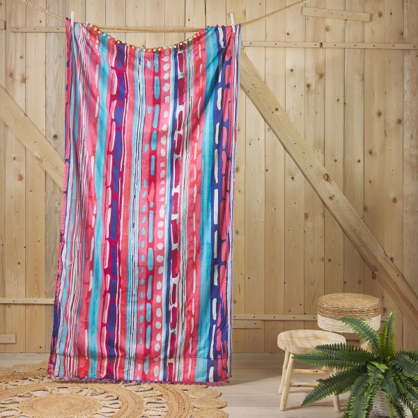 BEACH TOWEL PAREO FUREX RAIN MICROSPONGE 90x170cm