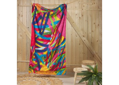 BEACH TOWEL PAREO FUREX SPIDER MICROSPONGE 90x170cm