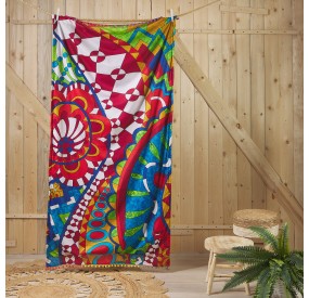 BEACH TOWEL PAREO FUREX INDU MICROSPONGE 90x170cm