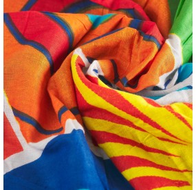 BEACH TOWEL PAREO FUREX ROOL MICROSPONGE 90x170cm