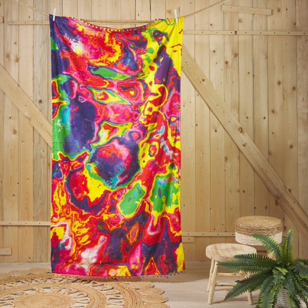 BEACH TOWEL PAREO FUREX COLOR MICROSPONGE 90x170cm