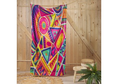 BEACH TOWEL PAREO FUREX WOOL MICROSPONGE 90x170cm