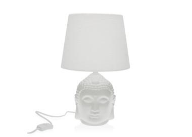 BAJOUR BUDDHA WHITE PORCELAIN LAMP