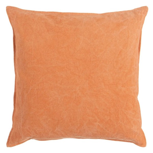 PEACH COLOR CUSHION 100% COTTON 60x60cm