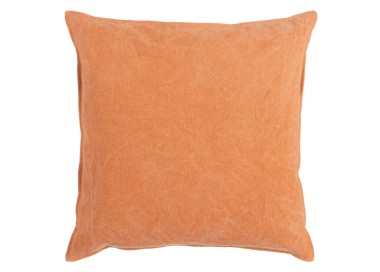 PEACH COLOR CUSHION 100% COTTON 60x60cm