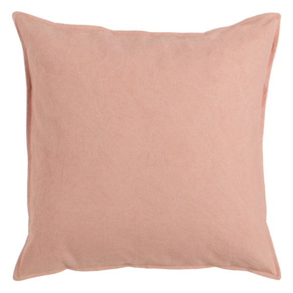 CUSCINO COLORE ROSA 100% COTONE 60x60cm