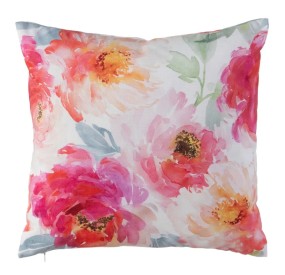 FLORAL CUSHION TEXTILE FABRIC 45x45cm