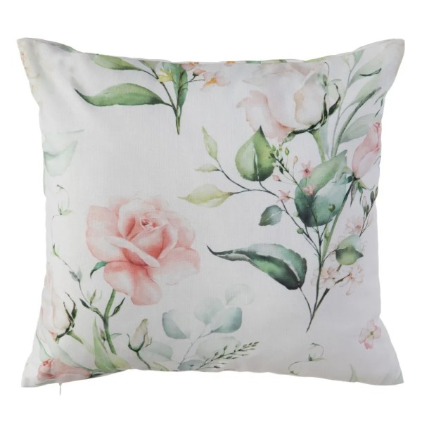 ROSES CUSHION TEXTILE FABRIC 45x45cm