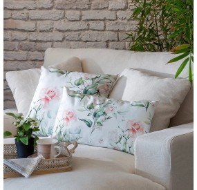 ROSES CUSHION TEXTILE FABRIC 45x45cm