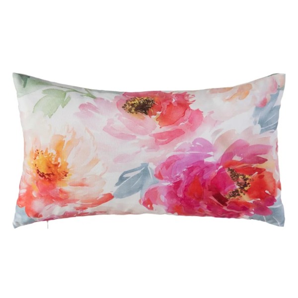 FLORAL CUSHION TEXTILE FABRIC 50x30cm