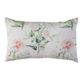 ROSES CUSHION TEXTILE FABRIC 50x30cm