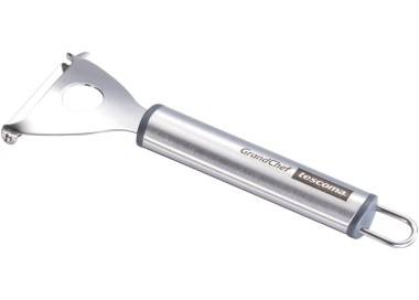 TESCOMA STAINLESS STEEL PEELER WITH SIDE BLADE