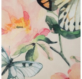 BUTTERFLY CUSHION TEXTILE FABRIC 45x45cm