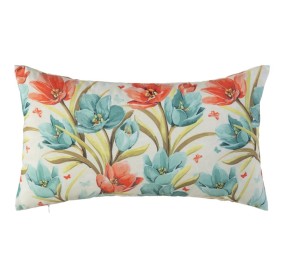 TULIPS CUSHION TEXTILE FABRIC 50x30cm