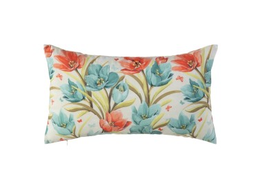 TULIPS CUSHION TEXTILE FABRIC 50x30cm