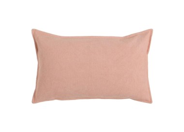 PINK CUSHION 100% COTTON 50x30cm