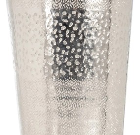 VASO ARGENTO IN METALLO H43cm