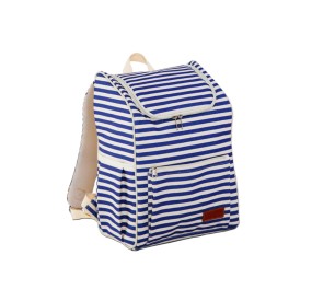 STRIPED THERMAL BACKPACK IN FABRIC 16LT