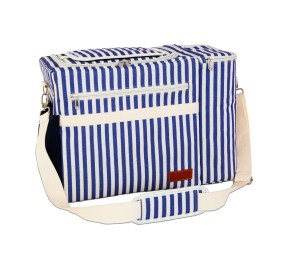 STRIPED FABRIC COOLER BAG 25LT