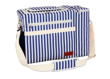 STRIPED FABRIC COOLER BAG 25LT