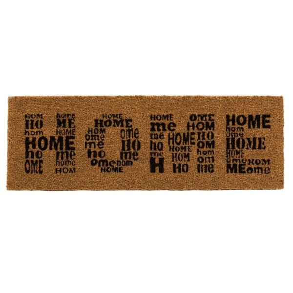 HOME DOORMAT IN COCONUT FIBER 75x25cm