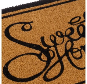 SWEET HOME DOORMAT IN COCONUT FIBER 60x40cm