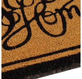 SWEET HOME DOORMAT IN COCONUT FIBER 60x40cm