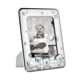 KBT79A GIEMME SILVER METAL PHOTO FRAME 13x18cm