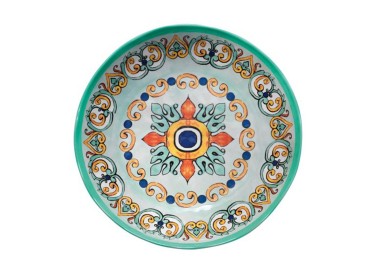 BRANDANI SEA WATER MELAMINE SOUTH PLATE