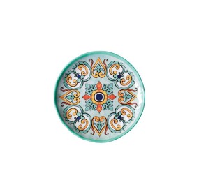 BRANDANI SEA WATER MELAMINE SAUCER