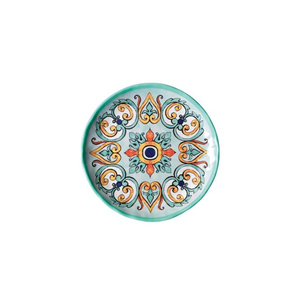 BRANDANI SEA WATER MELAMINE SAUCER