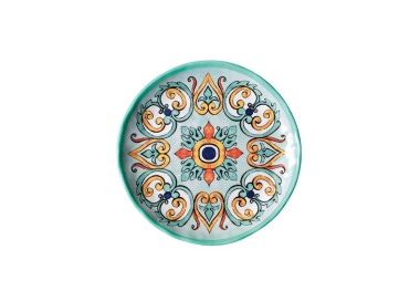 BRANDANI SEA WATER MELAMINE SAUCER