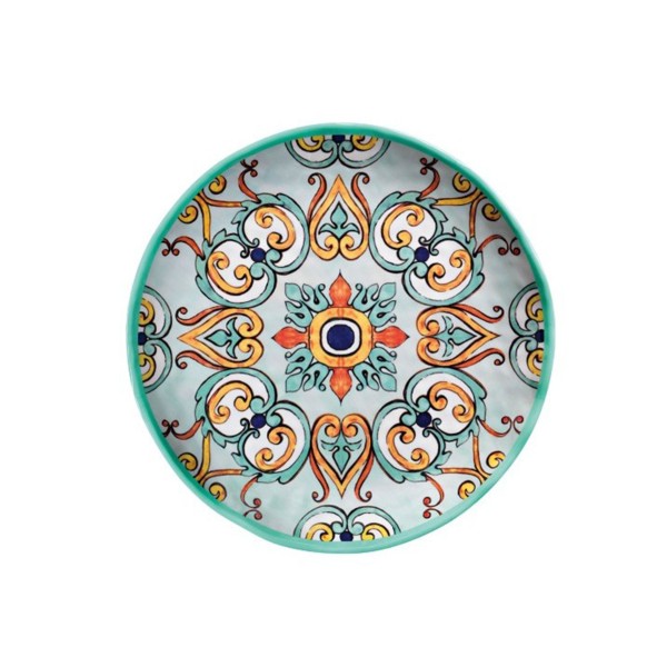 BRANDANI SEA WATER MELAMINE DINNER PLATE