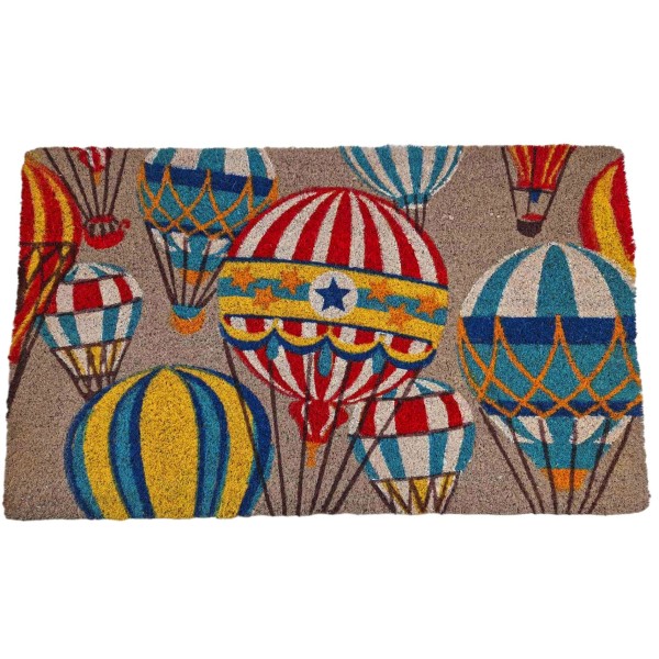 BRANDANI AIR BALLOON DOORMAT IN COCONUT FIBER 45x75cm