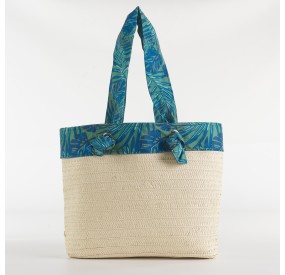 HAWAY SUMMER BEACH BAG WITH ZIP CLOSURE