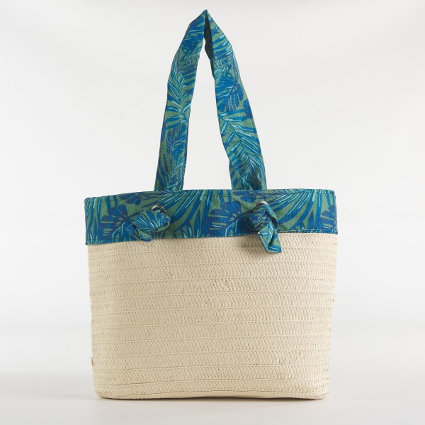 HAWAY SUMMER BEACH BAG WITH ZIP CLOSURE