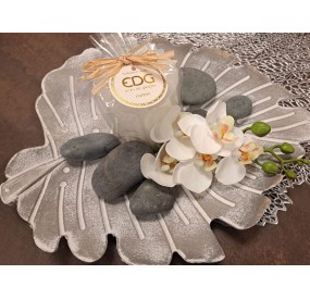 CENTERPIECE SILVER WOOD MDF