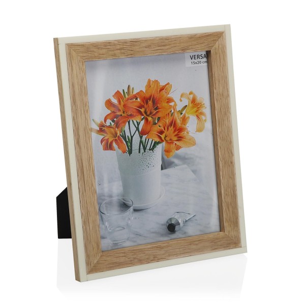 WOODEN PHOTO HOLDER WITH WHITE EDGE 15x20 VERSA