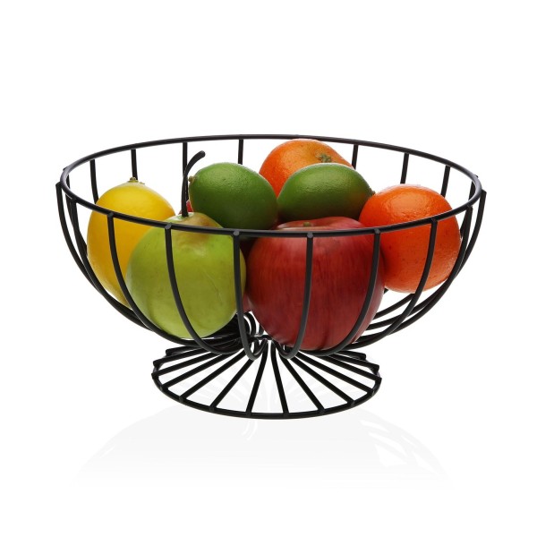 ROUND BLACK FRUIT BASKET DIAMETER 26cm