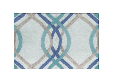 RECTANGULAR BATHROOM CARPET CROSS MAE' VIA ROMA 50x80cm