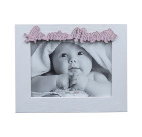 GIEMME PHOTO HOLDER WOODEN FRAME MY BIRTH - FEMALE