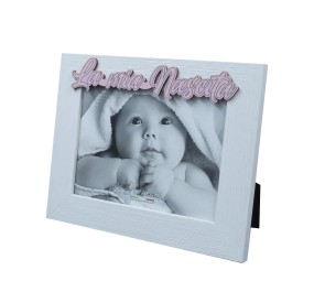 GIEMME PHOTO HOLDER WOODEN FRAME MY BIRTH - FEMALE