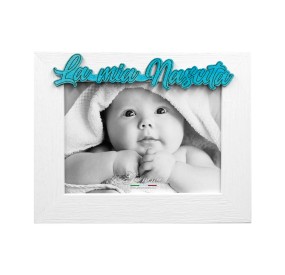 GIEMME PHOTO HOLDER WOODEN FRAME MY BIRTH - MALE