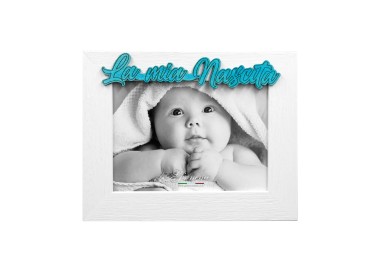 GIEMME PHOTO HOLDER WOODEN FRAME MY BIRTH - MALE