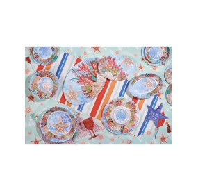 OVAL OCEAN TRAY MELAMINE BRANDANI