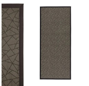 GEO GOLD GOLD PVC CARPET 75x175cm