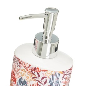 SET 2PZ DISPENSER BAGNO ALGHE MARE IN CERAMICA 200ml