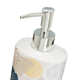 SET 2PCS EASY BATHROOM DISPENSER IN CERAMIC 200ml